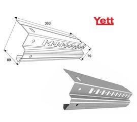 Натяжитель для ворот с едиными вертикальными направляющими для подъёмных секционных ворот, фото 1