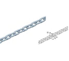 Цепь C0502 для подъёмных секционных ворот, фото 1