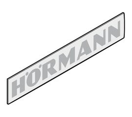 Табличка с логотипом Hörmann (162,2 × 29,8 мм), фото 9