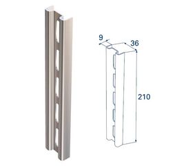 Соединитель кронштейна двойных направл. и перфориров. уголка для подъёмных секционных ворот, фото 1