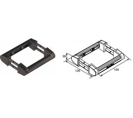 Ручка алюминиевая хромированная глянцевая для подъёмных секционных ворот, фото 1