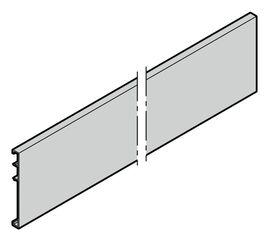Алюминиевая фальш-панель с гладкой анодированной поверхностью, для компенсации высоты перемычки 31 –, фото 1