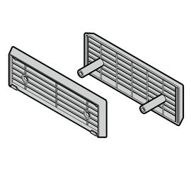 Вентиляционная решетка ((26 мм) для ALR, TAR 40), фото 1