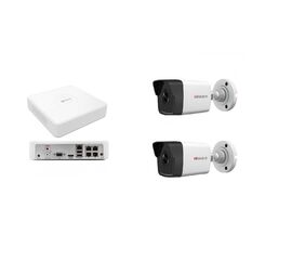 Комплект видеонаблюдения HiWatch IP 2OUT KIT, фото 1