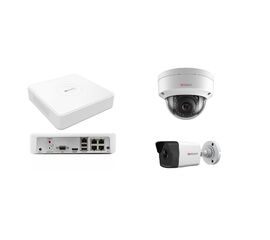 Комплект видеонаблюдения HiWatch IP 1IN+1OUT, фото 1