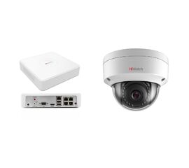 Комплект видеонаблюдения HiWatch IP 1IN KIT, фото 1