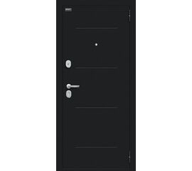 Граффити-1 Букле черное/Total Black 205*86 левое, фото 1