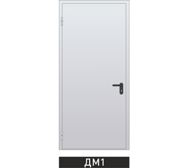 Дверь металлическая однопольная техническая  740 x 1820  выс., фото 12