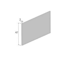 Вставка акриловая PI/77W - 303025000 для роллет (рольставен), фото 1