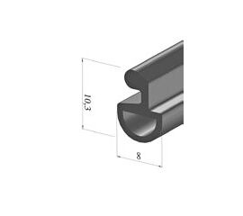 Вставка концевая ESE14 - 313034000 для роллет (рольставен), фото 1