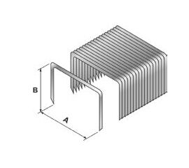 Скоба S13x4 - 1113480 для роллет (рольставен), фото 1
