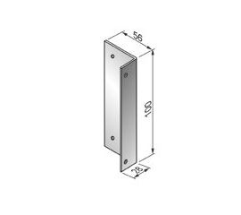 Уголок крепежный ANG - 1090901 для роллет (рольставен), фото 1