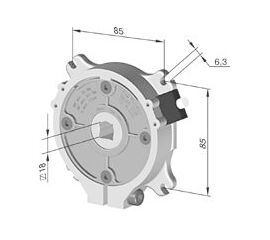 Инерционный тормоз IB/147 - 1144512 для роллет (рольставен), фото 1