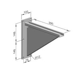 Консоль  KN SC - 1031660 для роллет (рольставен), фото 1
