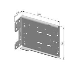 Консоль несущая CCM - 303019700 для роллет (рольставен), фото 1