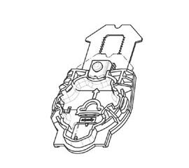 Крепление KMF/205 - 321018100 для роллет (рольставен), фото 1
