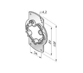 Крепление KMF/50 - 1143800 для роллет (рольставен), фото 1