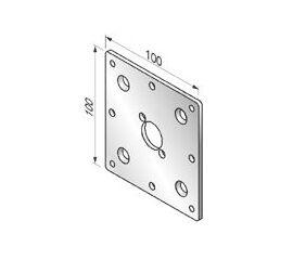 Крепление универсальное KMU - 1140901 для роллет (рольставен), фото 1