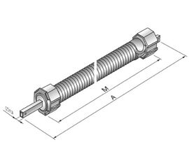 Механизм пружинно-инерционный 7SIM65/13 - 1130304 для роллет (рольставен), фото 1