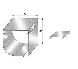 Панель короба SB-P/QRE/1/150 - 305029122 для роллет (рольставен), фото 1