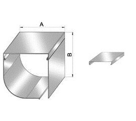 Панель короба SB-P/QRE/1/205 - 305038225 для роллет (рольставен), фото 1