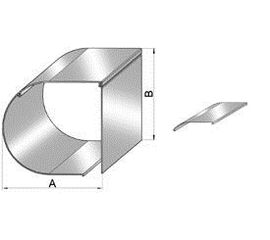 Панель короба SB-P/RE/1/180 - 305020204 для роллет (рольставен), фото 1