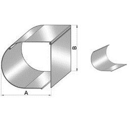 Панель короба SB-P/RE/2/205 - 305024204 для роллет (рольставен), фото 1