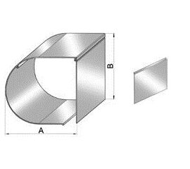 Панель короба SB-P/RE/3/137 - 305013229 для роллет (рольставен), фото 1