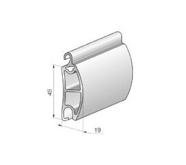 Профиль усиливающий AEG45/S - 304012229 для роллет (рольставен), фото 1
