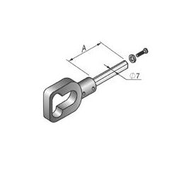 Петля PP/325 - 1141215 для роллет (рольставен), фото 1
