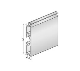 Профиль концевой ES9x45RI - 308044229 для роллет (рольставен), фото 1
