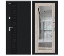 Thermo Флэш Декор Букле черное/Cappuccino Veralinga 205*86 левое, фото 1