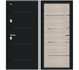 Thermo Лайн Букле черное/Cappuccino Veralinga 205*86 левое, фото 1