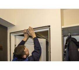 Монтаж фрамуги металлической, фото 1