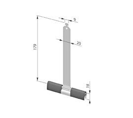 Пружина тяговая SS190RDS - 311004000 для роллет (рольставен), фото 1