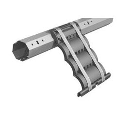 Ригель блокирующий RGM/Q - 311014000 для роллет (рольставен), фото 1