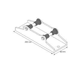Цоколь  SOC - 1031661 для роллет (рольставен), фото 1