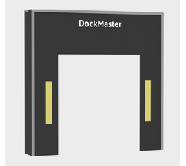 Герметизатор проёма DockMaster со складной рамой одинарный верхний лист 3400х3400 выс. (Докшелтер), фото 1