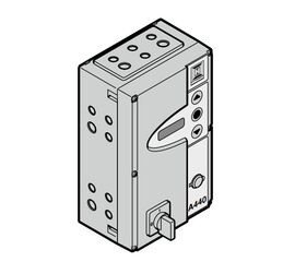 Блок управления в сборе, в корпусе с главным выключателем и профильным полуцилиндром, включая пакет, фото 1