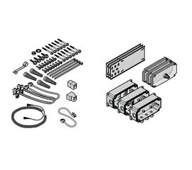 Комплект для подключения, IP 65 (Totmann), WA 400 для блоков управления A/ B 435, A/ B 440, A/ B 445, фото 1