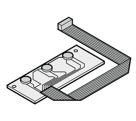 Плата клавиатуры (A 25, A 85, A / B50, A / B60, A 100, B 101, A / B 60 N, B 60 FU), фото 1