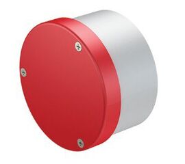 Заглушка для круглой рейки RBN6 для шлагбаума, фото 1