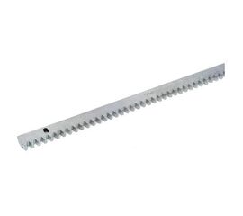 Рейка зубчатая оцинкованная 30х12х1000 мм М4, крепление на приварные болты, фото 1