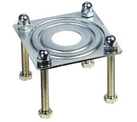 Пластина монтажная для вилочной опоры шлагбаума, фото 1