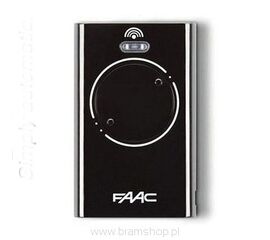 Пульт ДУ (брелок)  XT2 868 SLH LR 868 МГц 2-канальный SLH код, черного цвета, для ворот и шлагбаумов, фото 1