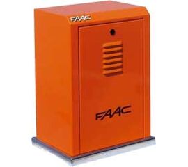 Комплект автоматики для откатных ворот FAAC 884MC 3PH, состав: привод, пластина монтажная, фото 1