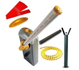 Шлагбаум автоматический CAME GARD 8000/6, комплект: тумба, стрела, опора, наклейки светоотражающие, лампа, пружина, фото 1