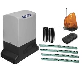 Комплект автоматики для откатных ворот DOORHAN SL-1300KIT, состав: привод, рейка, фотоэлементы, лампа, пульт, фото 1