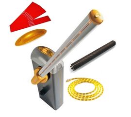 Шлагбаум автоматический CAME GARD 4040/4, комплект: тумба, стрела, наклейки светоотражающие, лампа, пружина, фото 1