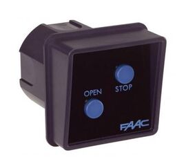 Панель управления FAAC SWITCH 2 кнопки, встраиваемая, фото 1